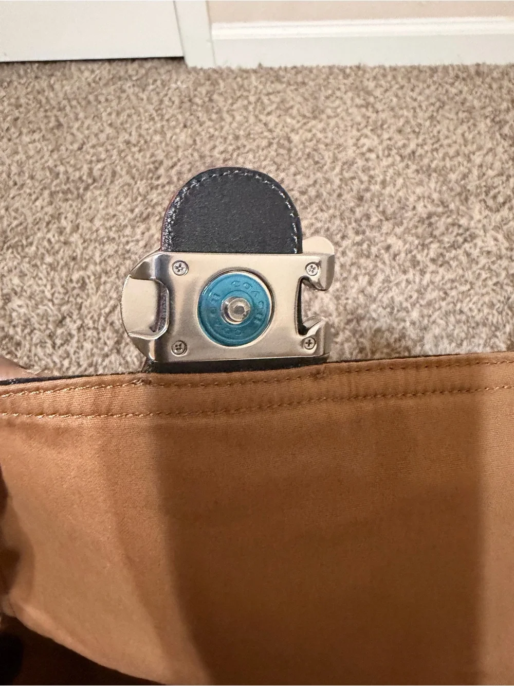 Coach Coach Soft Tabby Shoulder Bag Denim